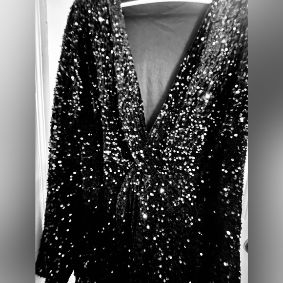 Sequin mini dress - never worn - no tags - Picture 2 of 4